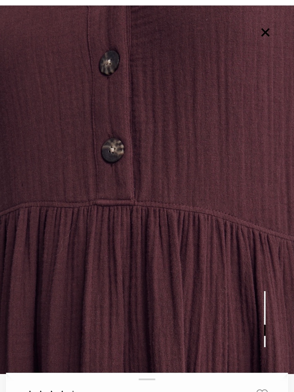 Madewell Lightspun Button Front Midi Dress - Picture 5 of 10